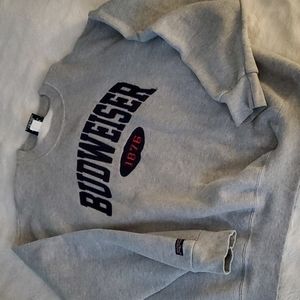 VINTAGE Budweiser 1876 Crewneck Sweatshirt XL
